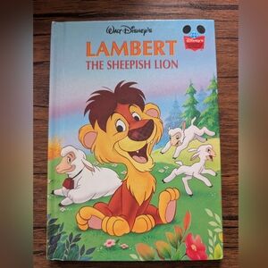 Disney Lambert The Sheepish Lion Vintage Hardback Book